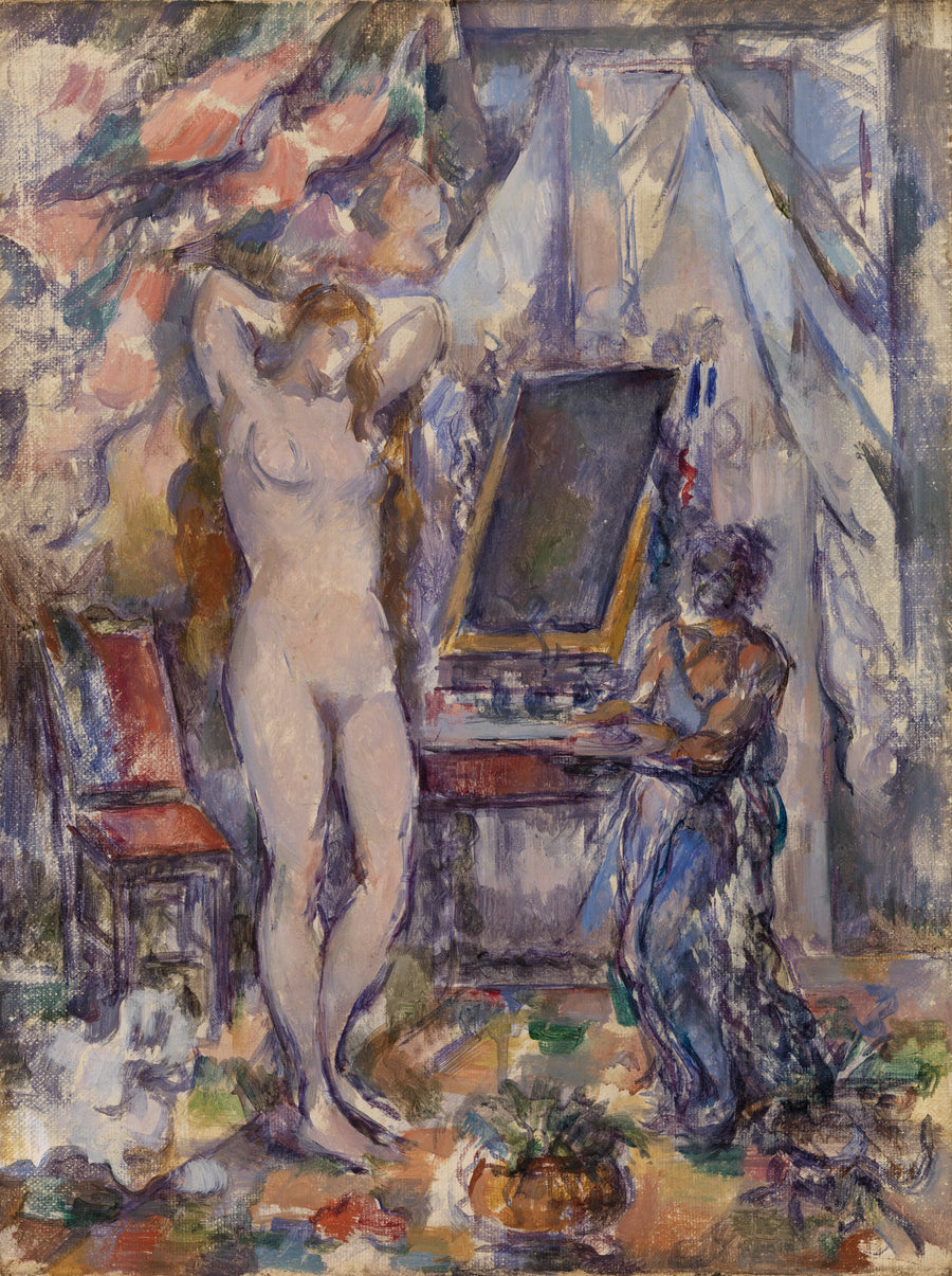 Toilettet - Paul Cézanne