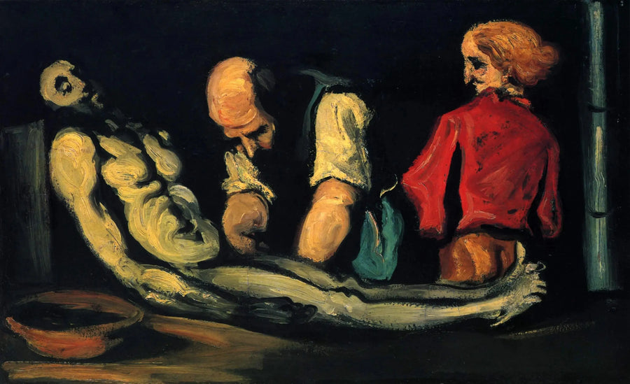 Den begravelsestvæt - Paul Cézanne