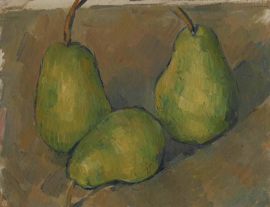 Tre pærer - Paul Cézanne