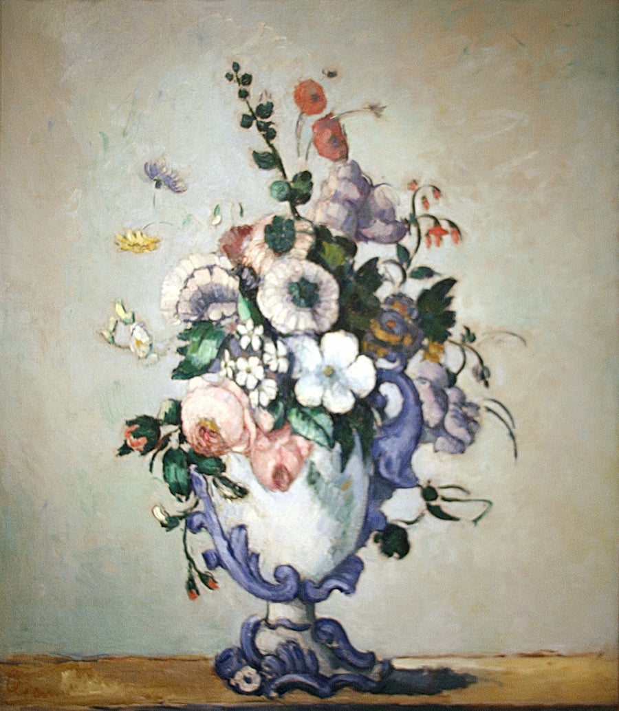 Vasen Rococo - Paul Cézanne