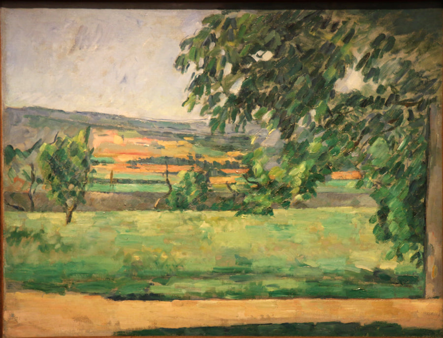 Udsigt taget fra Jas de Bouffan - Paul Cézanne