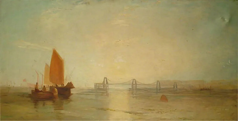 Kædebro, Brighton, East Sussex - J. M. W. Turner