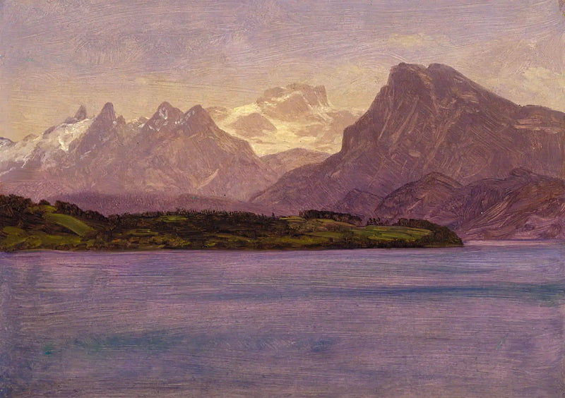 Alaska kystkæde - Albert Bierstadt