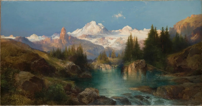 Sneklædt kæde - Thomas Moran