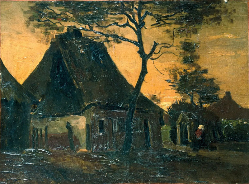 Skovklædt chalet - Vincent van Gogh