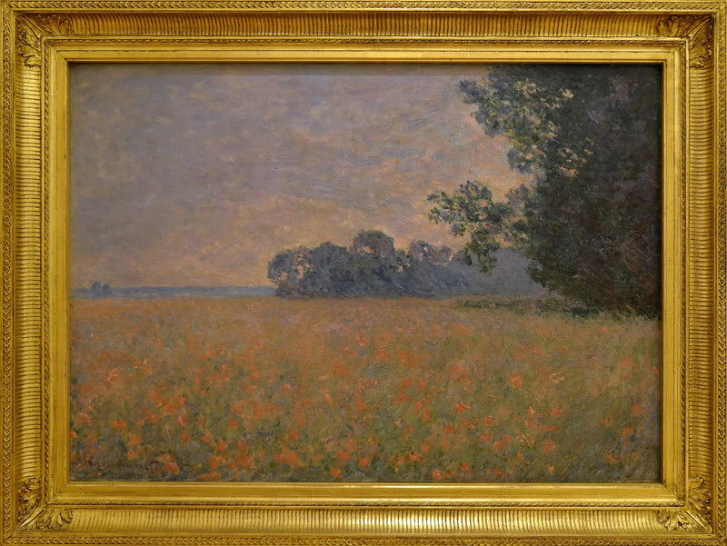 Havremark med snegle - Claude Monet