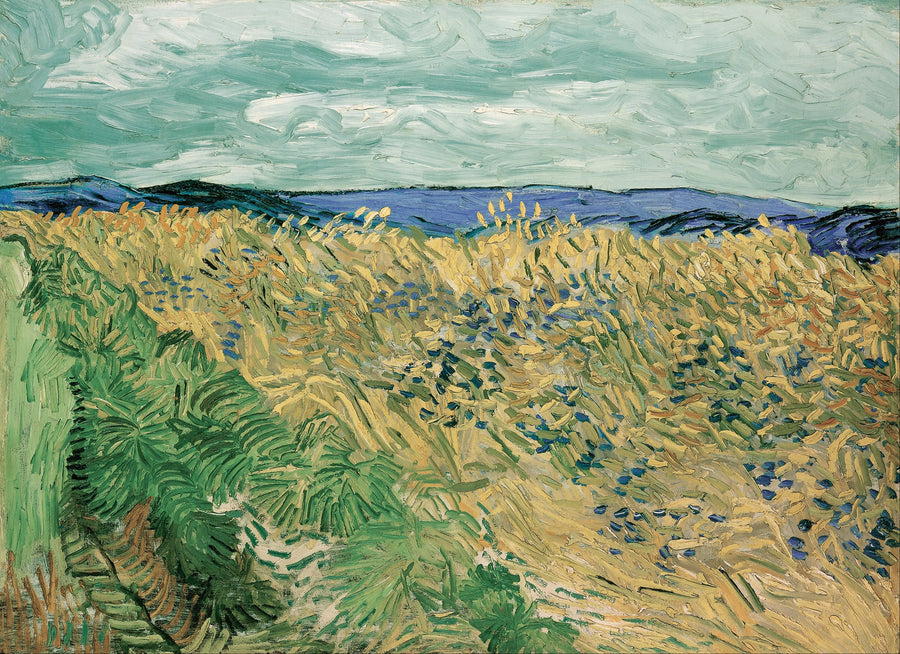 Hvede mark med kornblomster - Vincent van Gogh