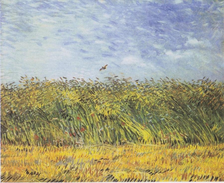Hvede mark med lerke - Vincent van Gogh
