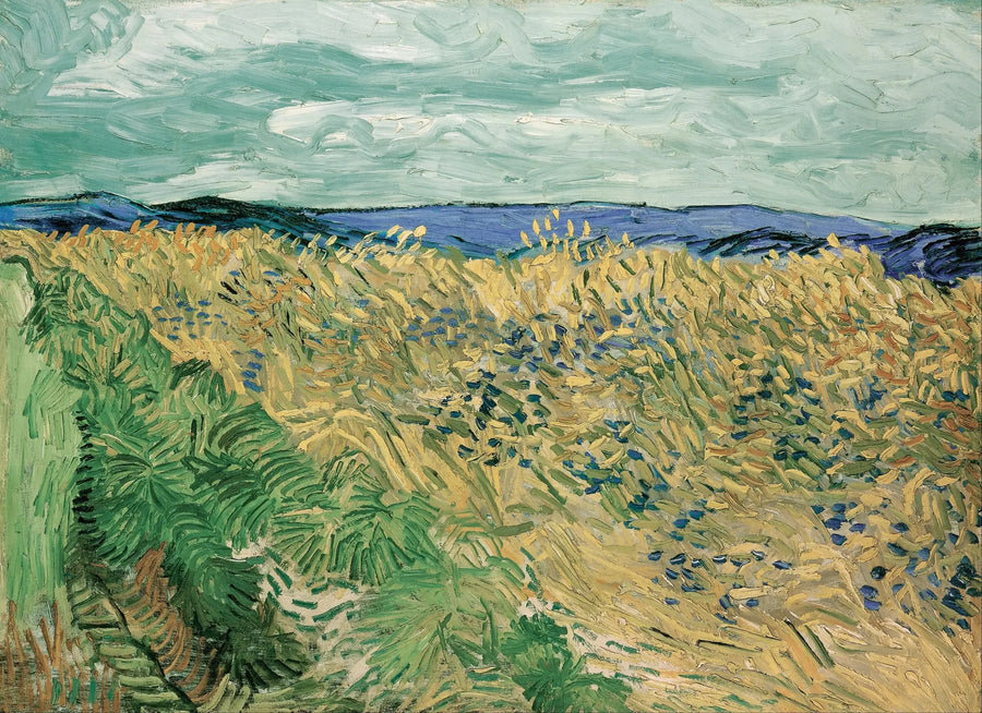 Hvede mark med kornblomster - Vincent van Gogh