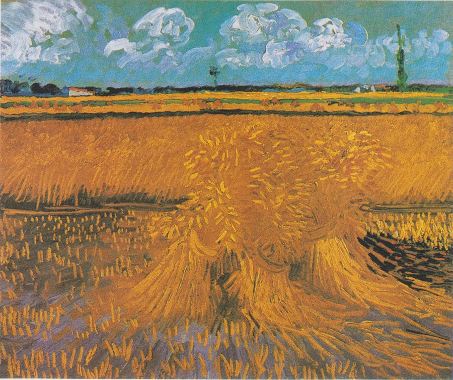 Hvedemark med neg - Vincent van Gogh