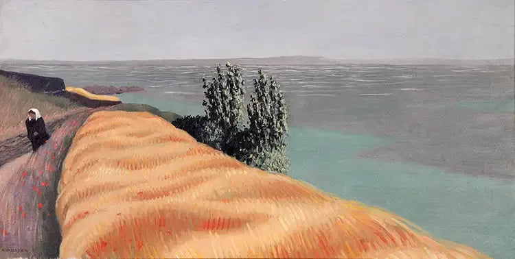Hvede mark, Locquirec - Félix Vallotton
