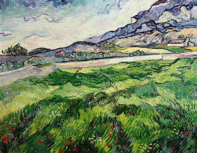 Grønt hvedemark - Vincent van Gogh