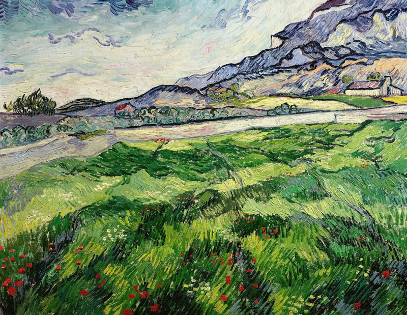 Grønt hvedemark - Vincent van Gogh
