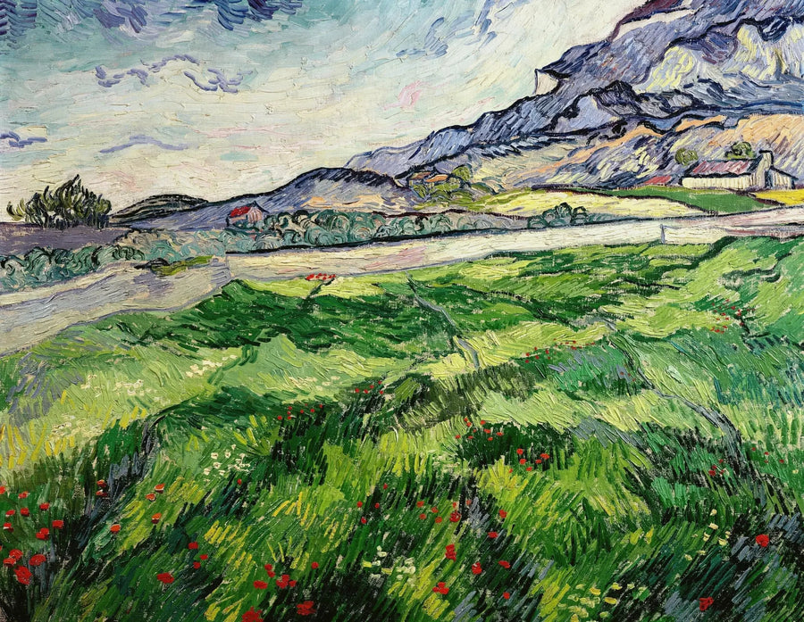 Grønt hvedemark - Vincent van Gogh