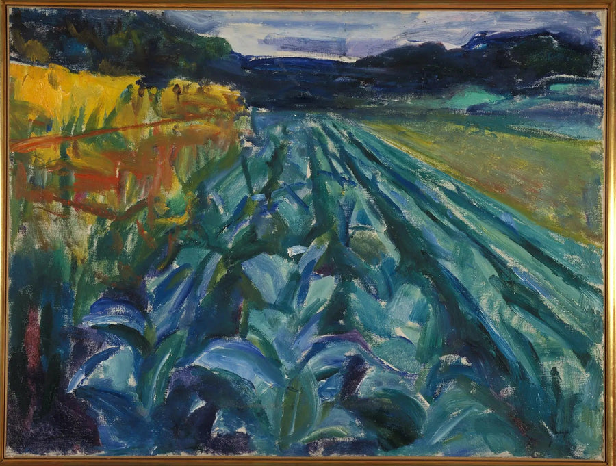 kålmark - Edvard Munch