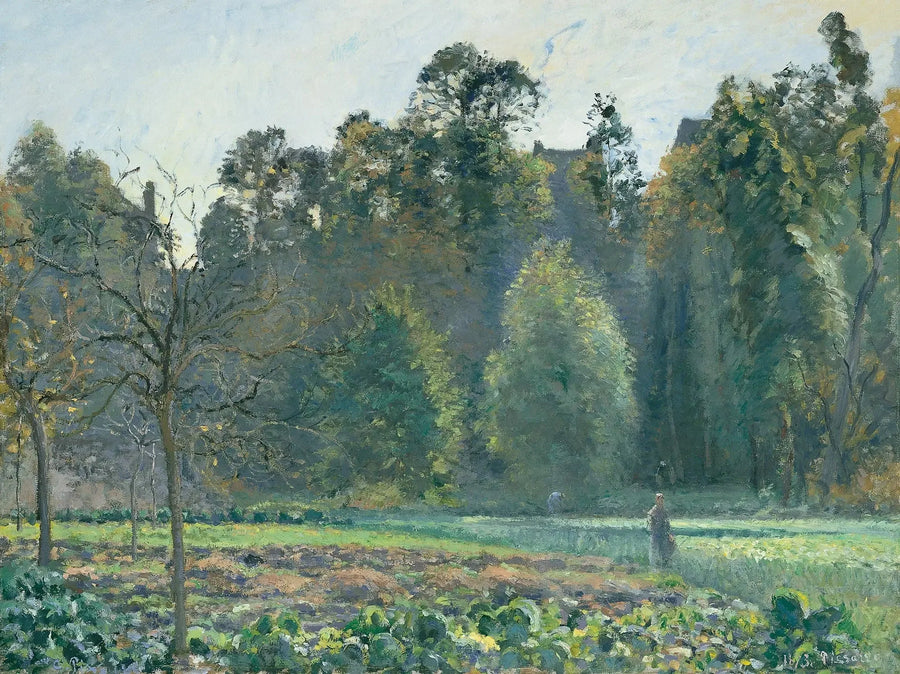 Kålmark, Pontoise - Camille Pissarro