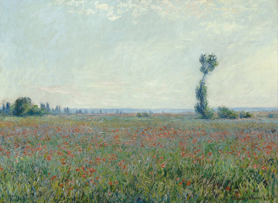 Valmuemark W677 - Claude Monet
