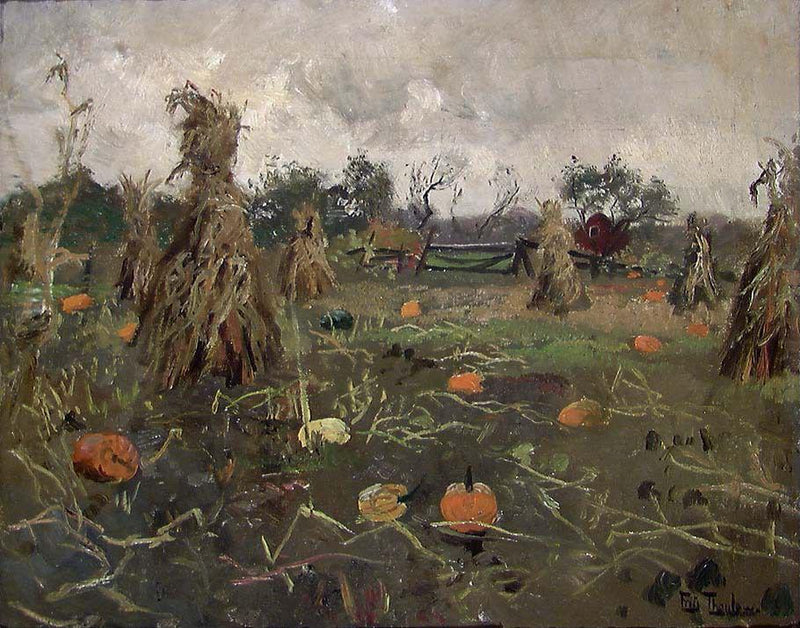 Melonmark nær Pittsburgh, USA - Frits Thaulow