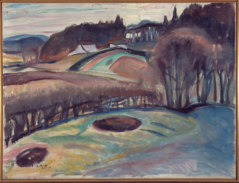 Marker om foråret - Edvard Munch