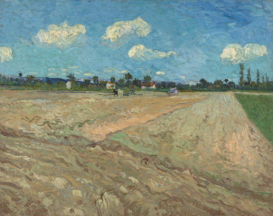 Pløjede marker - Vincent van Gogh