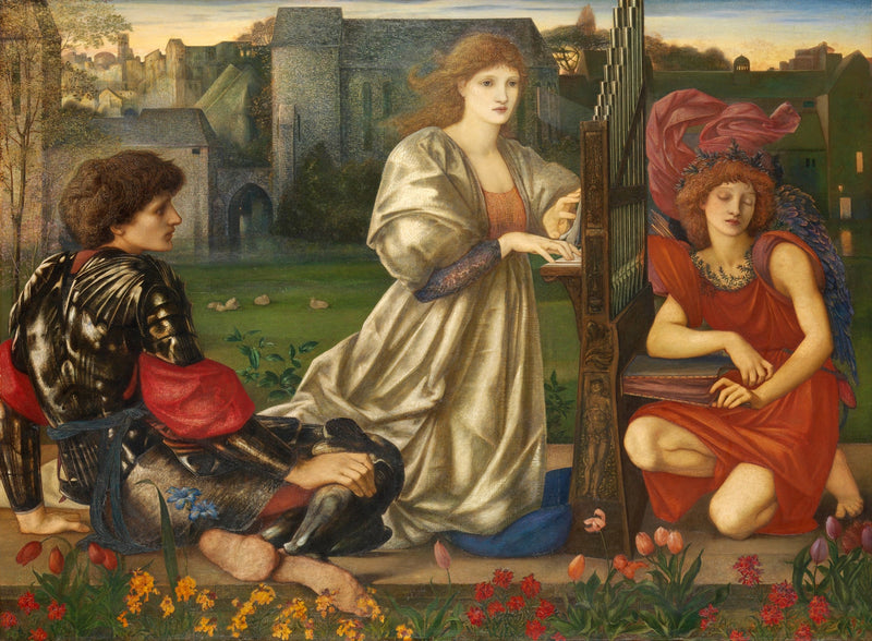 Kærlighedssang - Edward Burne-Jones