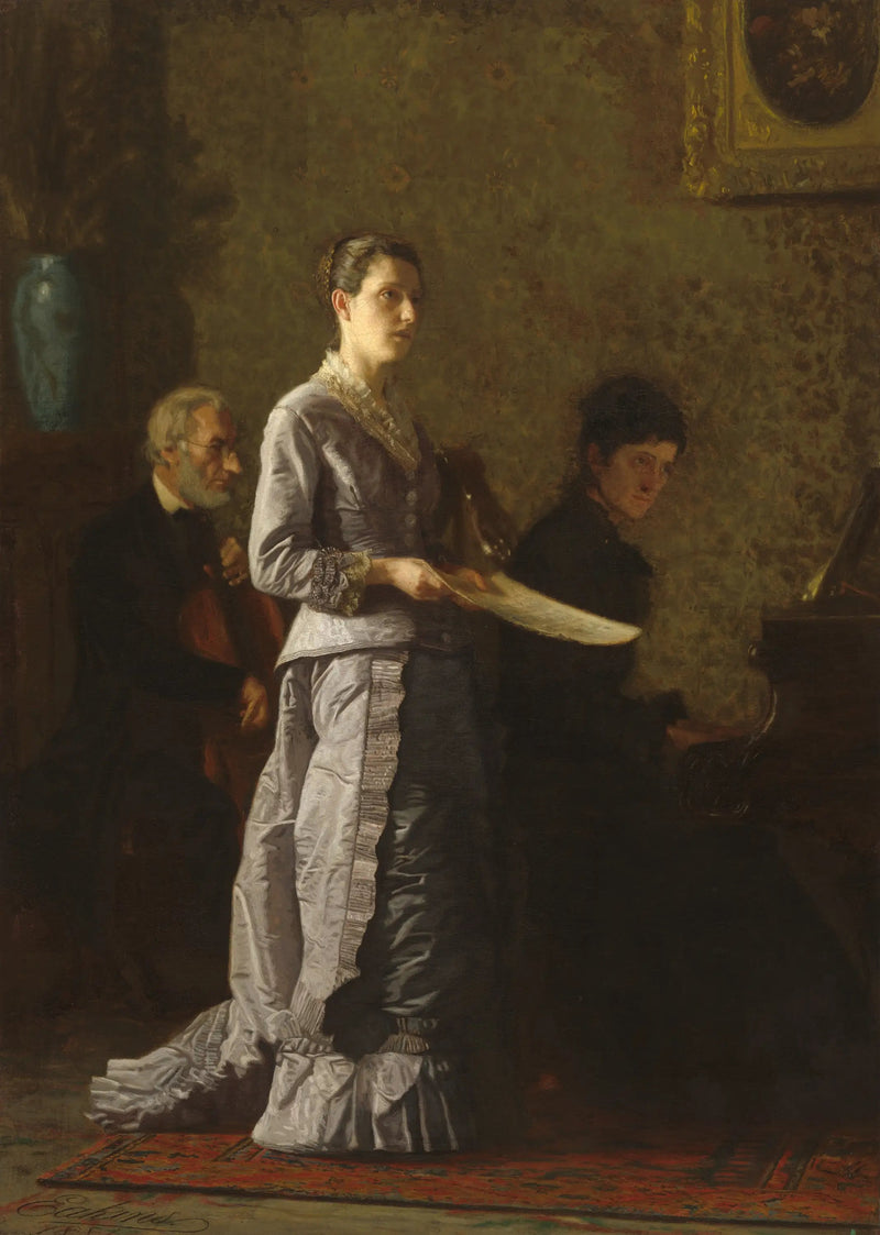 Synge en patetisk sang - Thomas Eakins