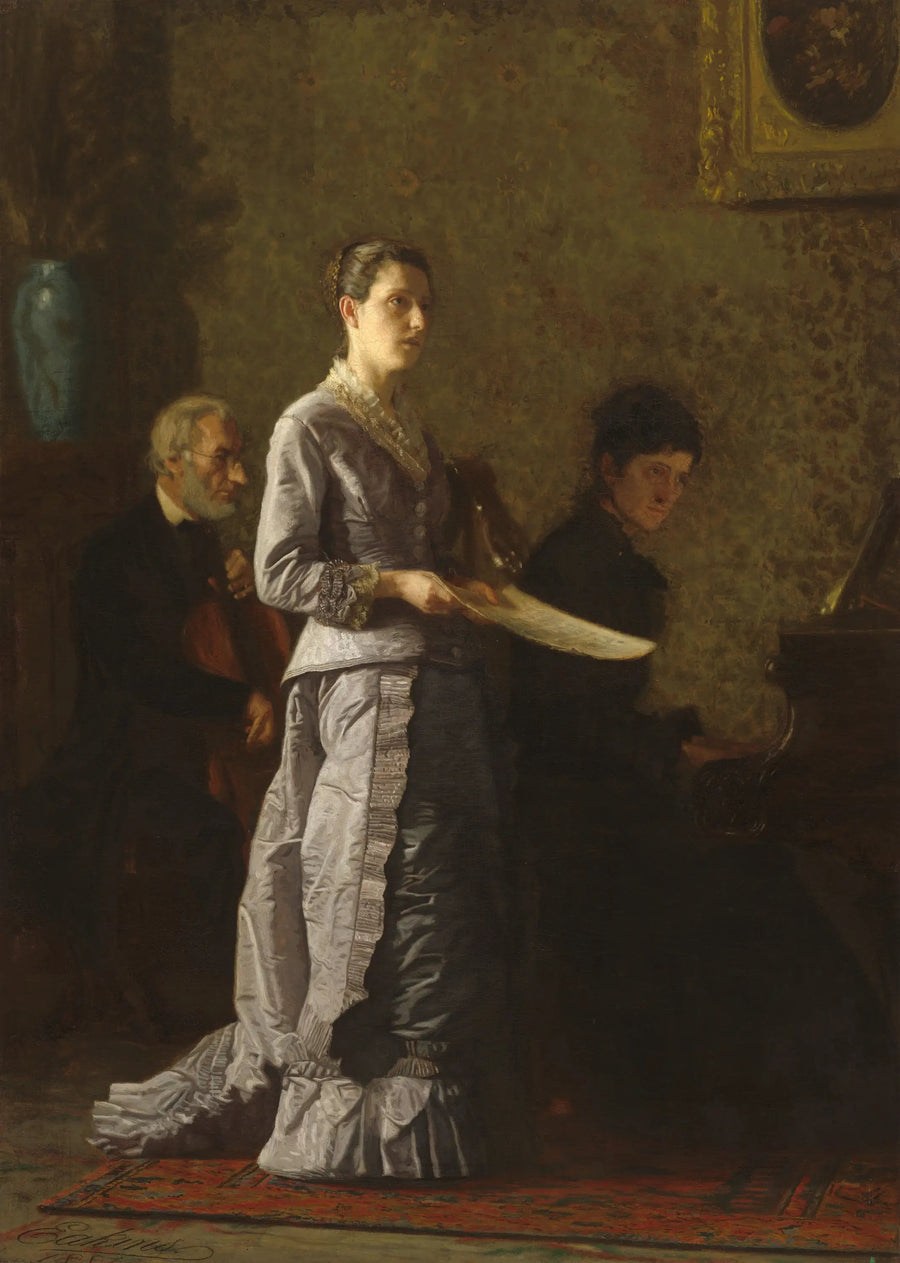 Synge en patetisk sang - Thomas Eakins