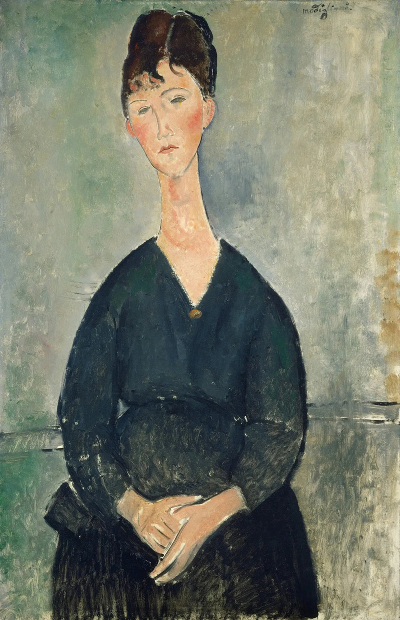 Café-koncert sangerinde - Amedeo Modigliani