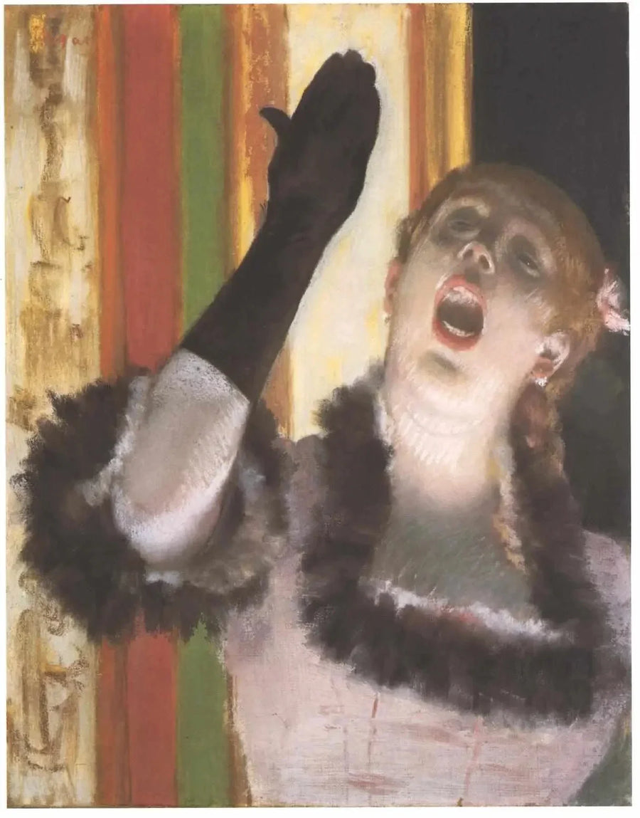 Café Sangerinde - Edgar Degas