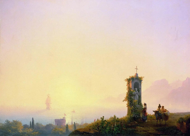 Kapel ved havet - Ivan Aïvazovski