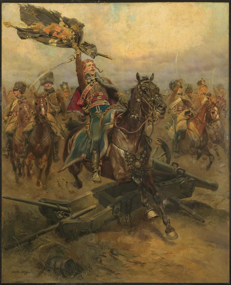 Kavaleriløbet - Édouard Detaille