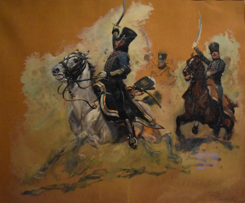 Oberst for 1. Empire Hussarregiment - Édouard Detaille