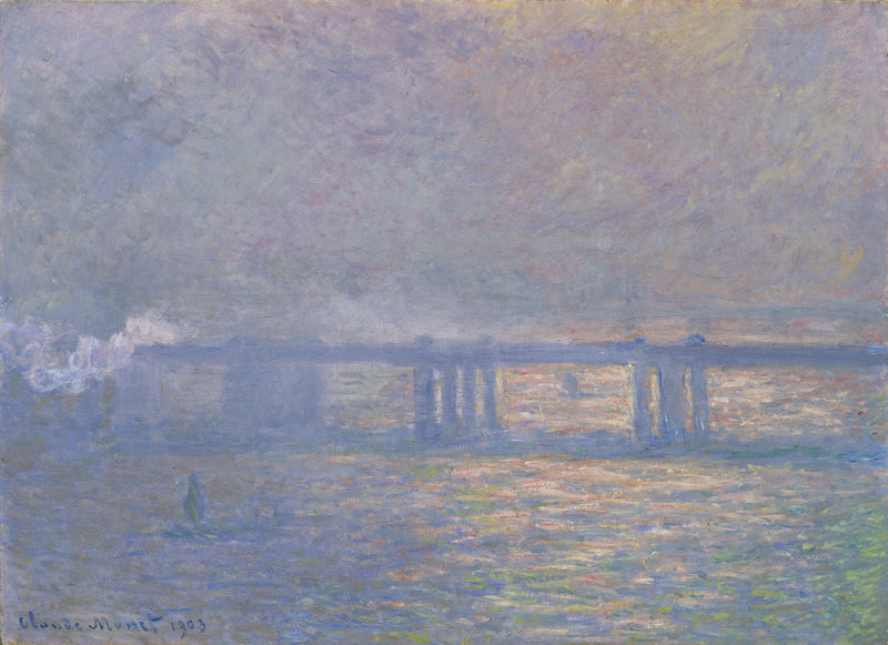 Charing-broen - Claude Monet