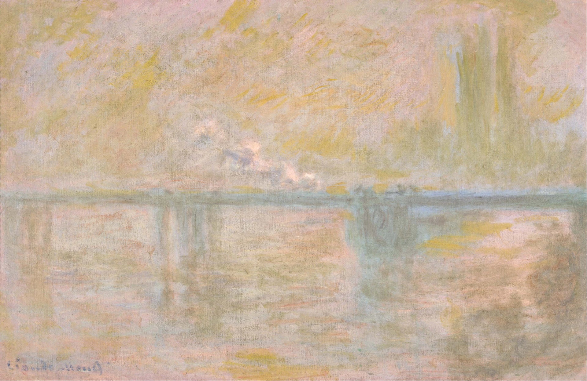 Charing-Cross Bridge in London de Claude Monet, vers 1902 – National Museum of Western Art, W1525