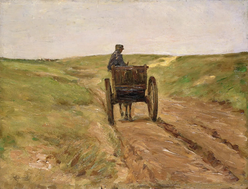 Katwijk-vogn - Max Liebermann
