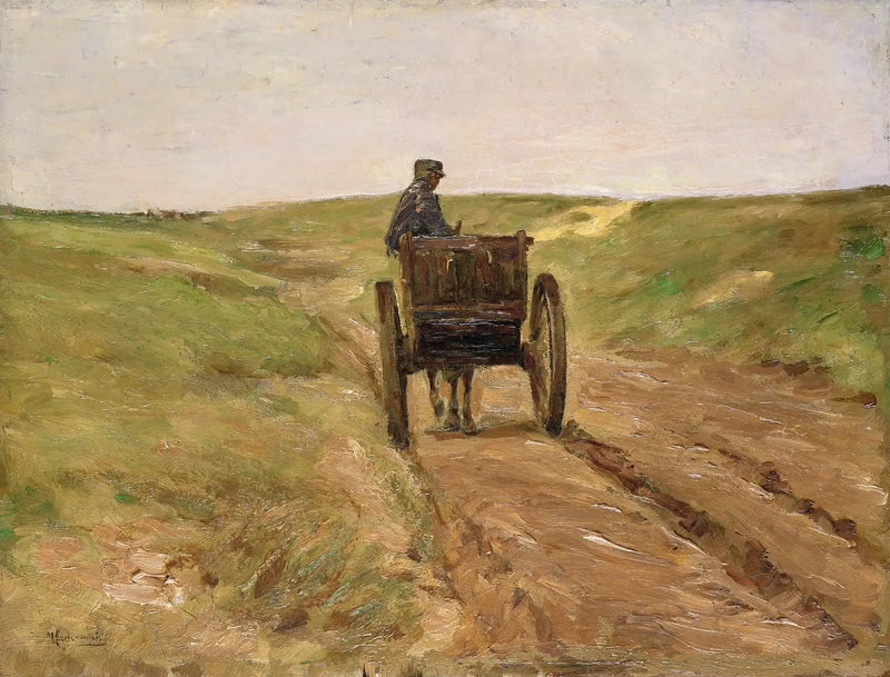 Katwijk-vogn - Max Liebermann