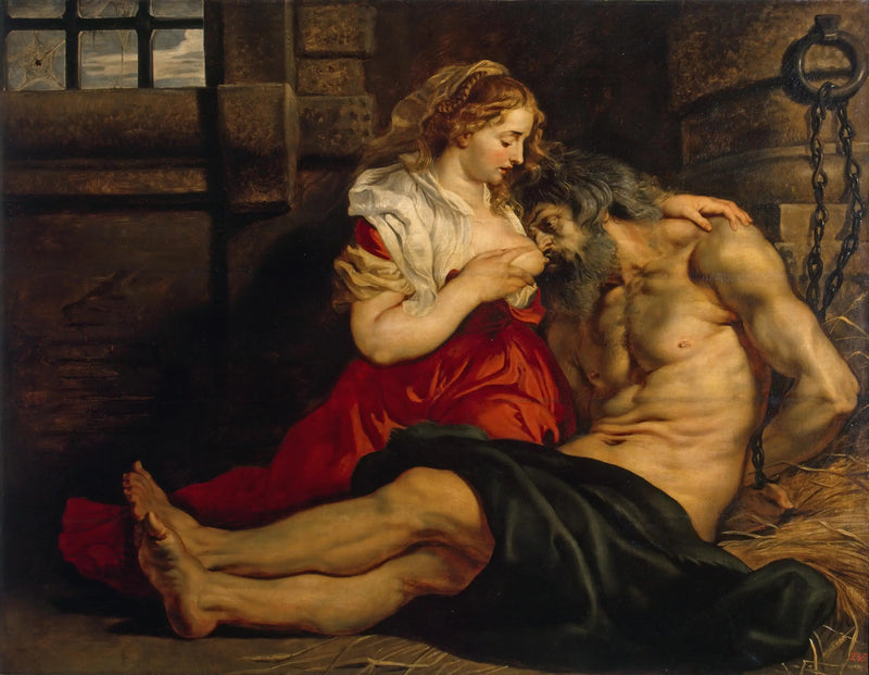 Romersk velgørenhed - Peter Paul Rubens