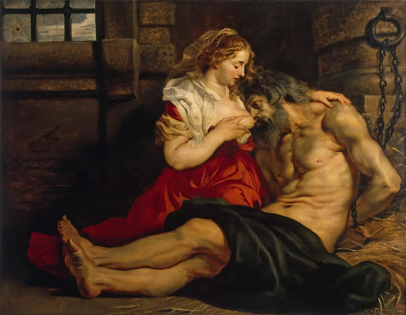 Romersk velgørenhed - Peter Paul Rubens