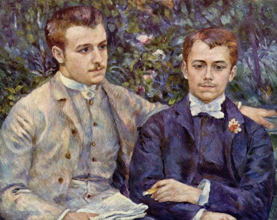 Charles og Georges Durand-Ruel - Pierre-Auguste Renoir