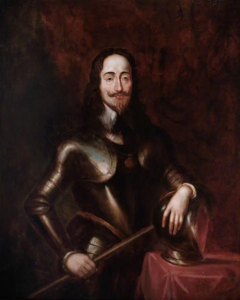 Charles Ier (1600-1649), i rustning - Antoine van Dyck