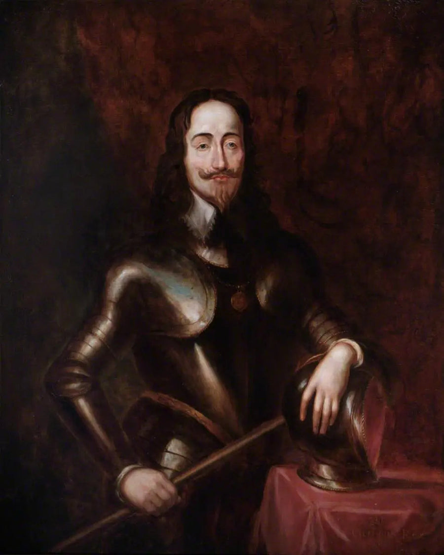 Charles Ier (1600-1649), i rustning - Antoine van Dyck