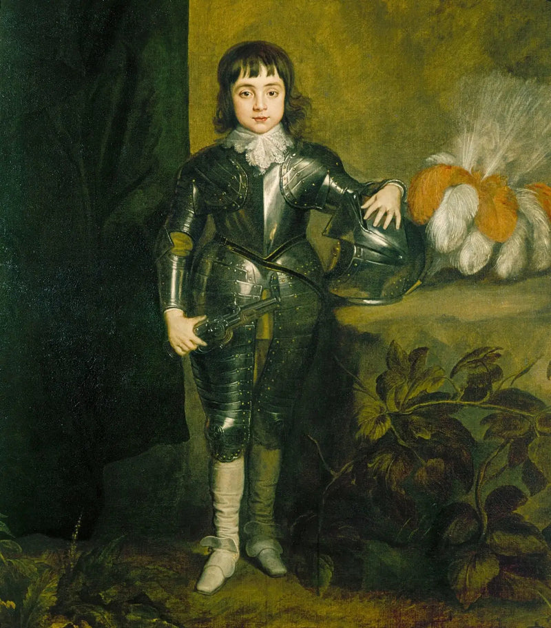 Charles II, da han var prins af Wales (1630-1685) - Antoine van Dyck