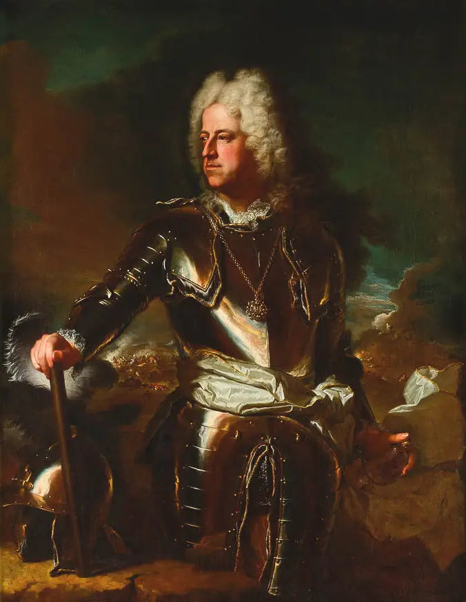 Charles III Ferdinando de Gonzague, hertug af Mantova - Hyacinthe Rigaud