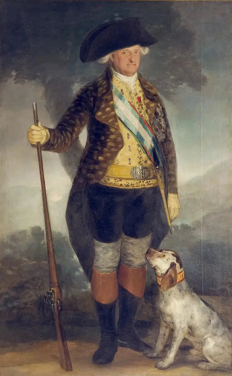 Charles IV i jagttøj - Francisco de Goya