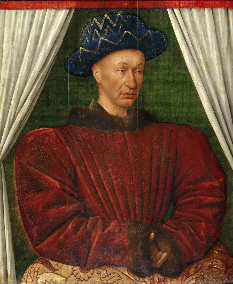 Charles VII, konge af Frankrig - Jean Fouquet