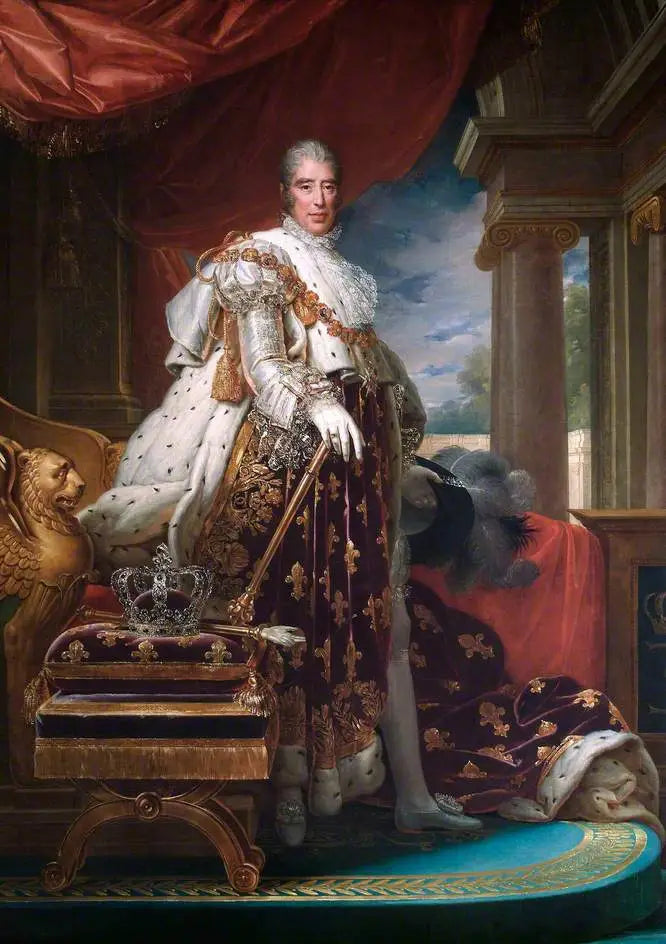 Charles X (1757–1836), konge af Frankrig - François Gérard