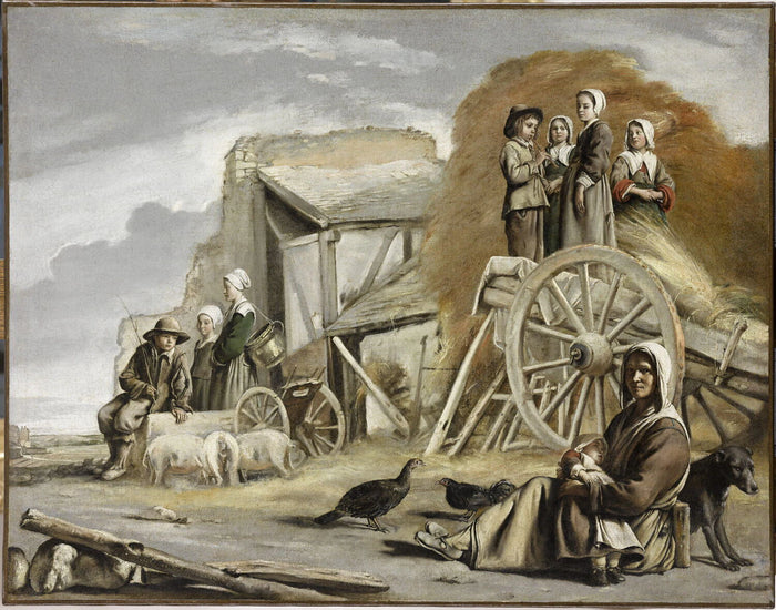 La Charrette - Antoine Le Nain