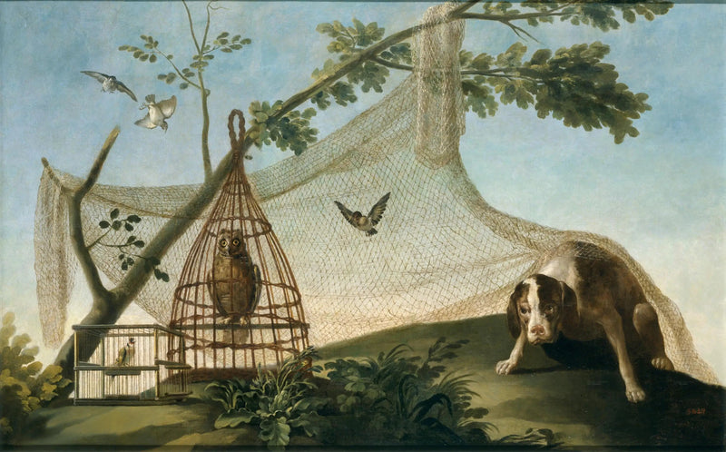 Jagttur med et kald - Francisco de Goya