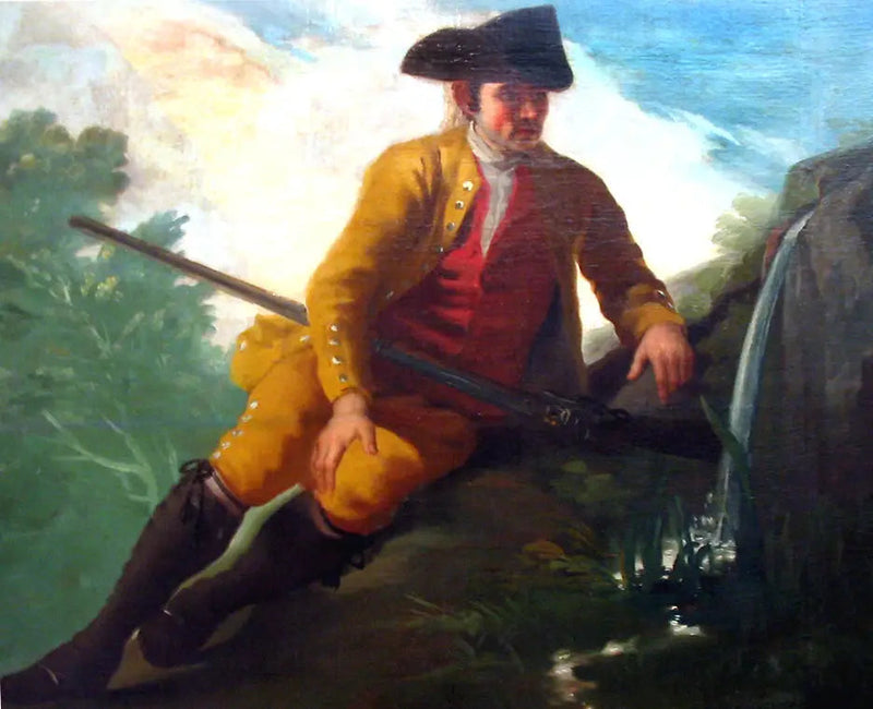 Jæger ved en kilde - Francisco de Goya