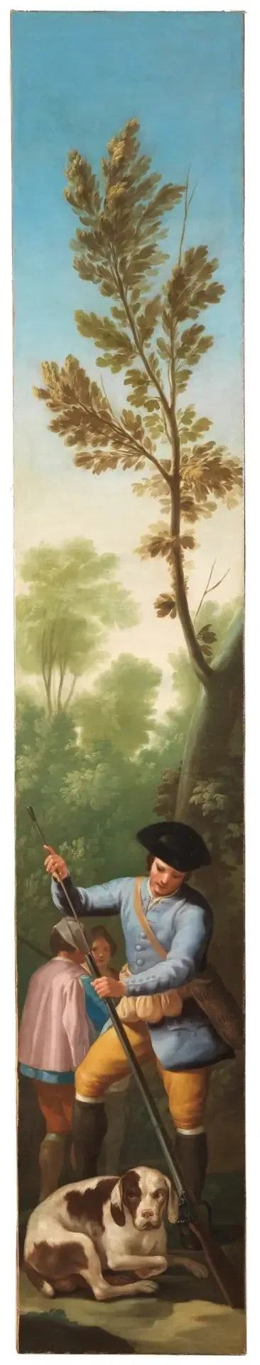 Jæger med sit gevær - Francisco de Goya